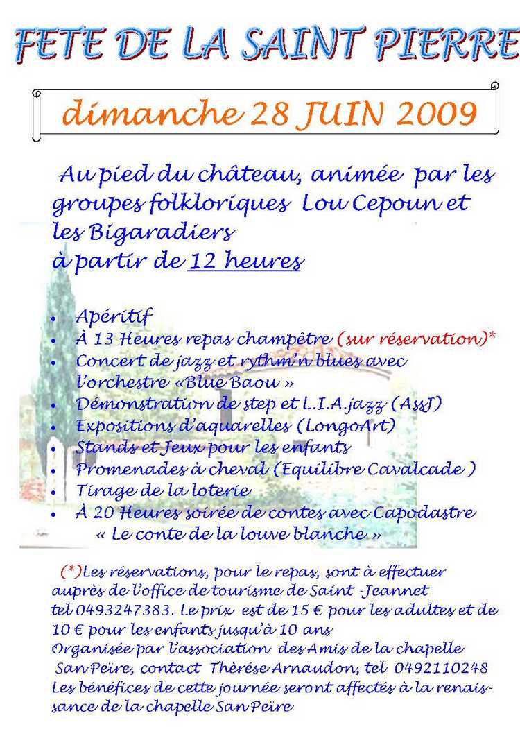 affiche fte 2009